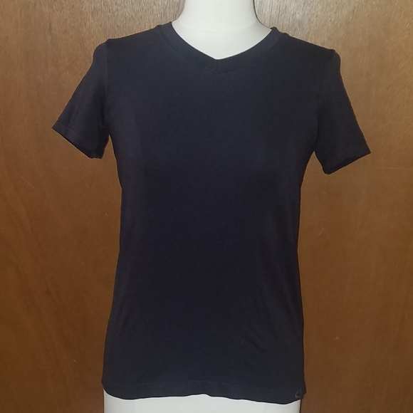 🎄3/$15 C9 by Champion Black V-Neck Short-Sleeve Tee - Picture 5 of 7